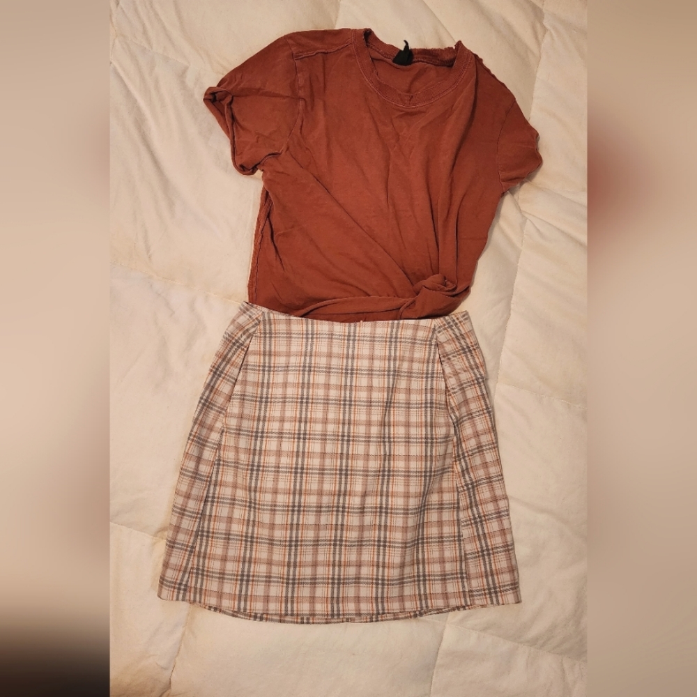 Urban Outfitters Plaid Skirt